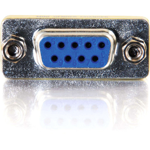 C2G_DB-9_Mini_Gender_Changer_-_1_Pack_-_1_x_9-pin_DB-9_Serial_Female_-_1_x_9-pin_DB-9_Serial_Female_-_Silver_Yellow_02781