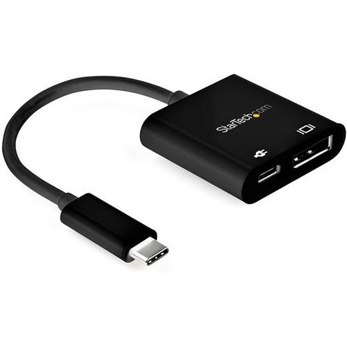 StarTech.com USB C to DisplayPort Adapter with 60W Power Delivery Pass-Through - 8K/4K USB Type-C to DP 1.4 Video Converter w/ - USB-C (Fleet Network)