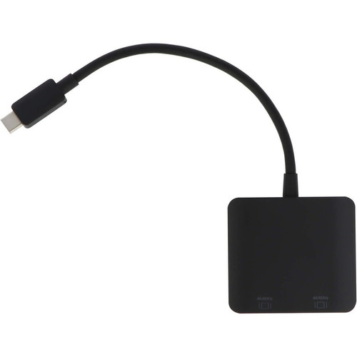 VisionTek USB-C to HDMI x2 Adapter - 1 x Type C USB Male - 2 x HDMI Digital Audio/Video Female - 3840 x 2160 Supported (Fleet Network)