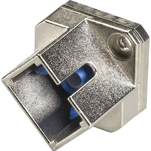 Black Box Fiber Optic Adapter - Singlemode Simplex Ceramic Sleeve Square SC-FC - 1 x SC Male Network - 1 x FC Male Network - TAA FOT108