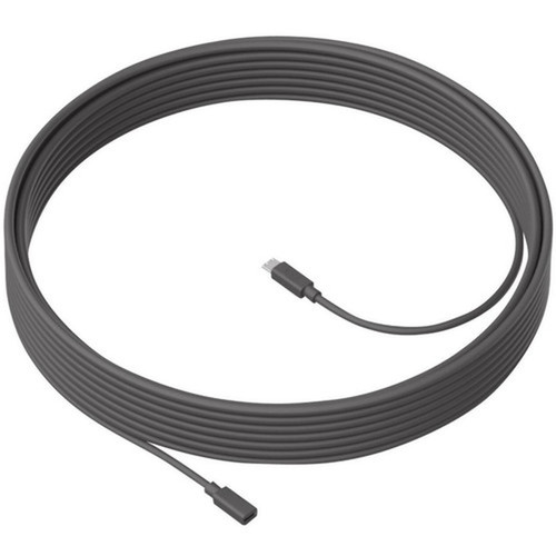 Logitech Audio Cable - 328 ft Audio Cable for Audio Device Microphone - Extension Cable 950-000005