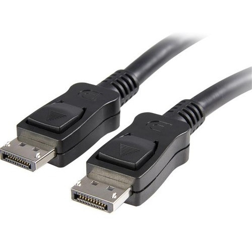 StarTech.com 10 ft Certified DisplayPort 1.2 Cable with Latches M/M - DisplayPort 4k - Create high-resolution 4k x 2k connections with (Fleet Network)