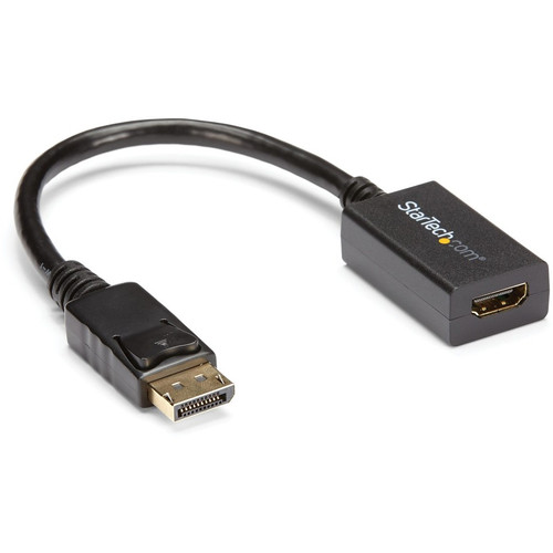 StarTech.com DisplayPort to HDMI Adapter, 1080p DP to HDMI Video Converter, DP to HDMI Monitor/TV Dongle, Passive, Latching DP - to - (Fleet Network)