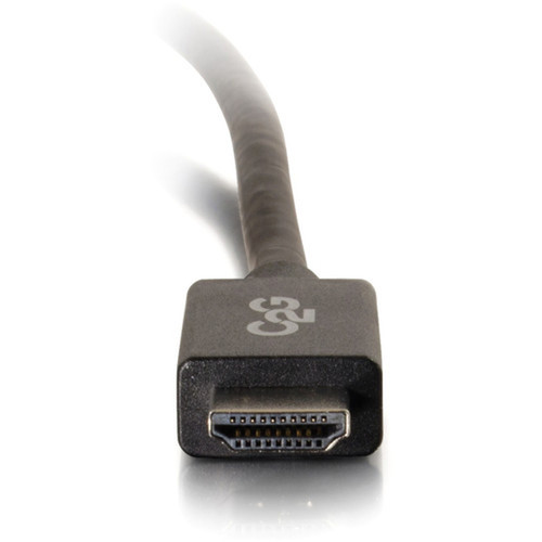 C2G 10ft DisplayPort Male to HD Male Adapter Cable - Black - 10 ft DisplayPortHDMI AV Cable for Notebook TV Projector AudioVideo 54327
