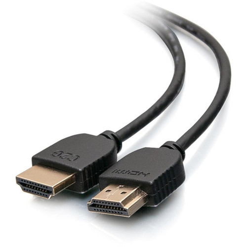 C2G 3ft Flexible High Speed HDMI Cable with Low Profile Connectors - 4K 60Hz - 3 ft HDMI AV Cable for AudioVideo Device Home HDTV 41363