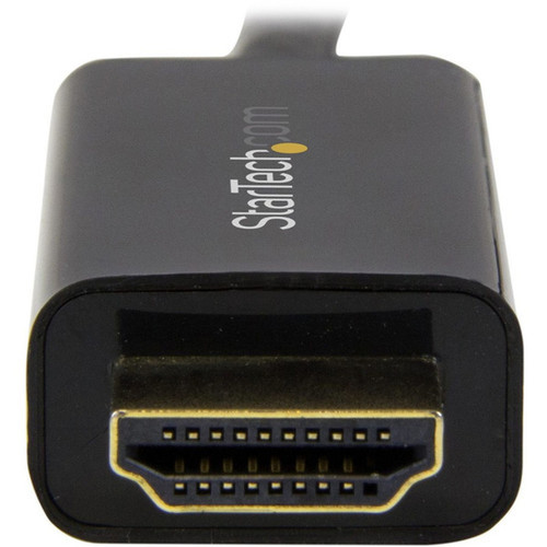 StarTechcom Mini DisplayPort to HDMI Converter Cable - 6 ft 2m - 4K - Eliminate clutter by connecting your PC directly to an HDMI a MDP2HDMM2MB