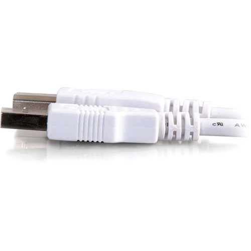C2G_USB_Cable_-_Type_A_Male_-_Type_B_Male_-_3m_-_White_13400