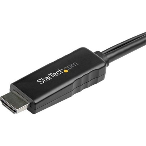 StarTechcom 10 ft 3 m HDMI to DisplayPort Cable - 4K 30Hz - USB-powered - Active HDMI to DisplayPort Cable HD2DPMM10 - This 4K a HD2DPMM10