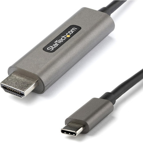 StarTechcom 6ft 2m USB C to HDMI Cable 4K 60Hz with HDR10 Ultra HD USB Type-C to HDMI 20b Video Adapter Cable DP 14 Alt Mode - CDP2HDMM2MH