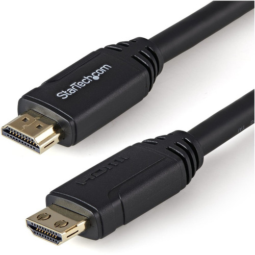 StarTech.com 10ft/3m HDMI 2.0 Cable, Gripping Connectors, 4K 60Hz Premium Certified High Speed HDMI Monitor Cable w/Ethernet, HDR10 - (Fleet Network)