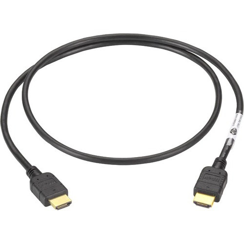 Black Box HDMI to HDMI Cable, M/M, PVC, 2-m (6.5-ft.) - 6.6 ft HDMI A/V Cable for Audio/Video Device, TV, Satellite Receiver, Set-top (Fleet Network)