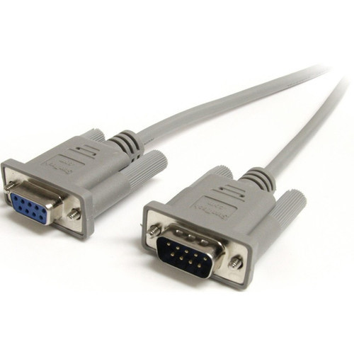 StarTechcom Null-Modem Serial Cable - Extend your EGA monitor cable or mouse cable by 6ft - 6ft rs232 cable - 6ft db9 cable - 6ft db9 MXT100