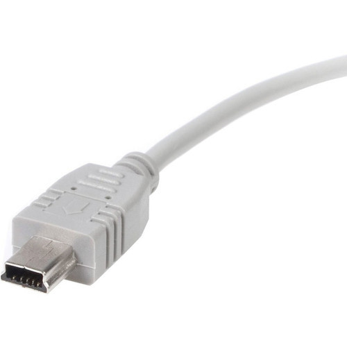 StarTechcom Mini USB Cable - Connect your USB Mini portable device to a host computer through a standard USB 20 type-A slot - 6ft USB2HABM6