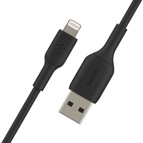 Belkin LightningUSB Data Transfer Cable - 33 ft LightningUSB Data Transfer Cable - Lightning Male Proprietary Connector - Type A - CAA001BT1MBK