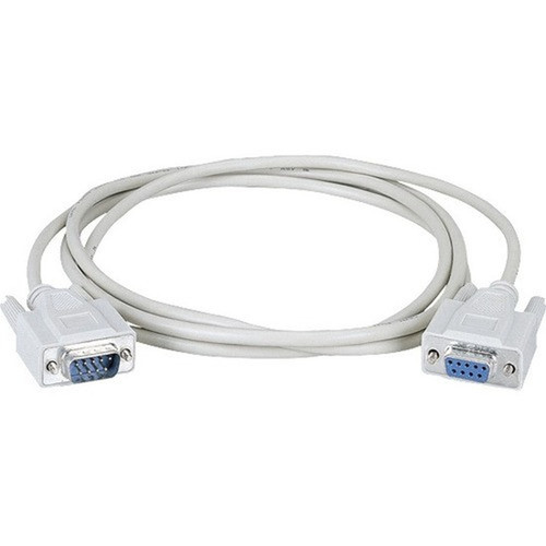 Black Box Serial Extension Cable - 10 ft Serial Data Transfer Cable - First End 1 x DB-9 Male Serial - Second End 1 x DB-9 Female - BC00230