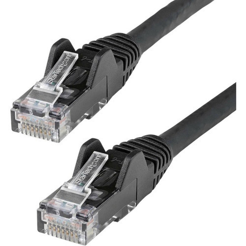 StarTechcom 7ft CAT6 Ethernet Cable - Black Snagless Gigabit - 100W PoE UTP 650MHz Category 6 Patch Cord UL Certified WiringTIA -  N6PATCH7BK