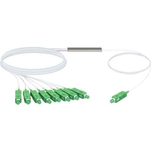 Ubiquiti UFiber Splitter - 4.9 ft Fiber Optic Network Cable for Network Device - First End: 1 x SC/APC Male Network - Second End: 8 x (Fleet Network)