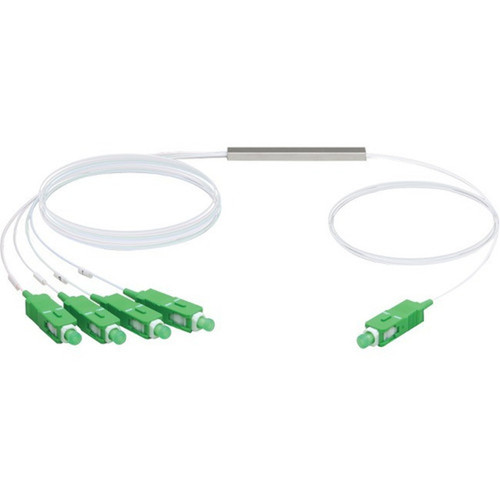 Ubiquiti UFiber Splitter - 49 ft Fiber Optic Network Cable for Network Device - First End 1 x SCAPC Male Network - Second End 4 x UF-SPLITTER-4