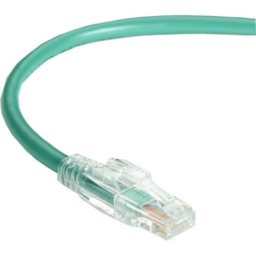 Black Box GigaBase 3 Cat5e UTP Patch Network Cable - 20 ft Category 5e Network Cable for Patch Panel Wallplate Network Device - 1 x C5EPC70-GN-20