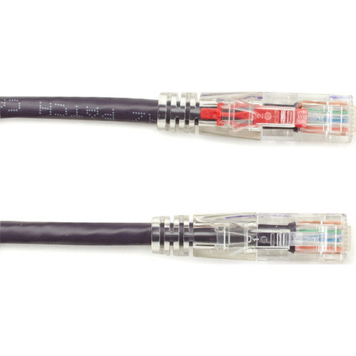 Black Box GigaBase 3 Cat5e UTP Patch Network Cable - 10 ft Category 5e Network Cable for Patch Panel Wallplate Network Device - 1 x C5EPC70-VT-10