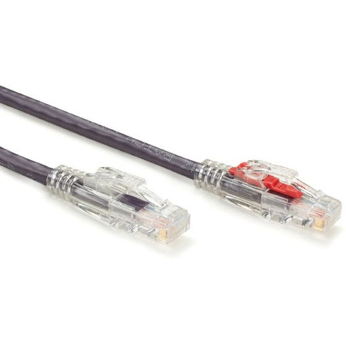Black Box GigaTrue 3 Cat6 UTP Patch Network Cable - 10 ft Category 6 Network Cable for Patch Panel Wallplate Network Device - First C6PC70-VT-10