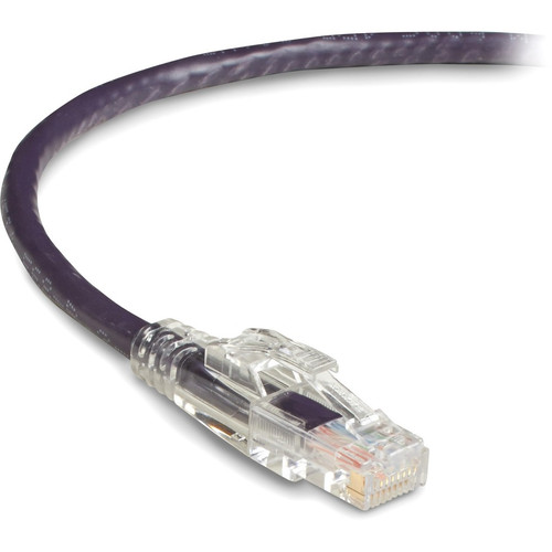 Black Box GigaTrue 3 Cat.6 UTP Patch Network Cable - 100 ft Category 6 Network Cable for Patch Panel, Wallplate, Network Device - End: (Fleet Network)