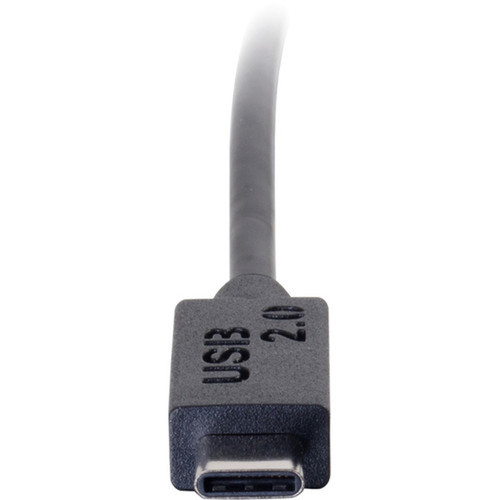 C2G 6ft USB 20 USB-C to USB-B Cable MM - Black - 6 ft USB Network Cable for Printer Hub - Type C Male USB - Type B Male USB - 480 - 28859
