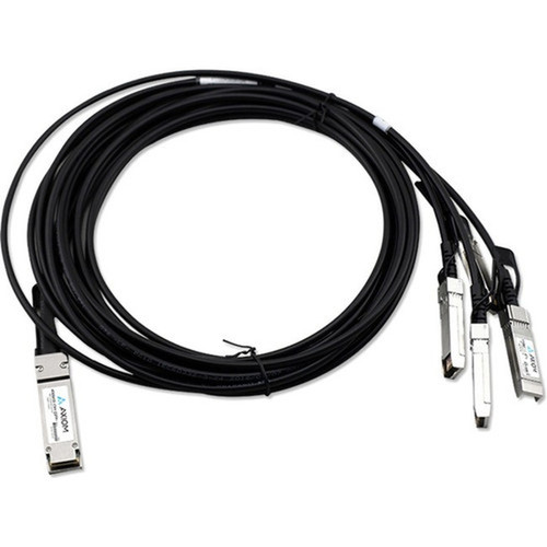 Axiom Twinaxial Network Cable - 33 ft Twinaxial Network Cable for Router Switch Network Device - First End 1 x QSFP28 Network - 4 10421-AX