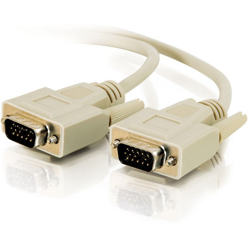 C2G Monitor Cable - HD-15 Male - HD-15 Male - 1.83m - Beige (Fleet Network)