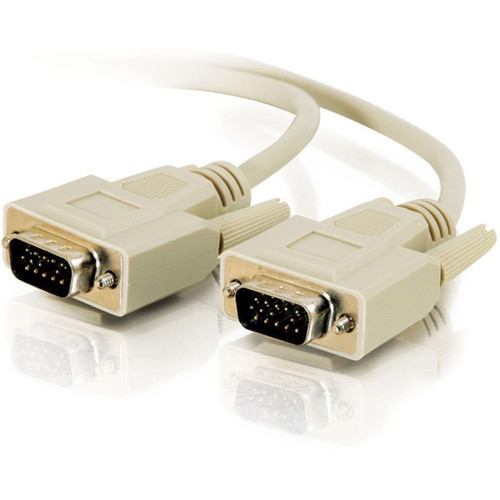C2G Monitor Cable - HD-15 Male - HD-15 Male - 183m - Beige 02635