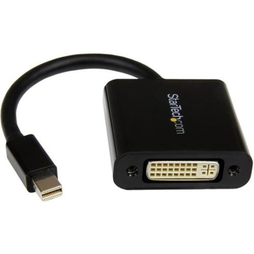 StarTechcom Mini DisplayPortreg to DVI Video Adapter Converter - Black Mini DP to DVI - 1920x1200 - Connect a DVI Display to a Mini MDP2DVI3