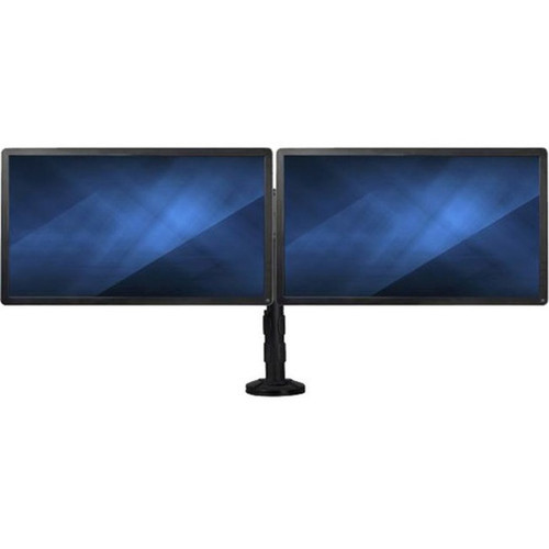 StarTechcom Desk-Mount Dual-Monitor Arm - For up to 27 Monitors - Low Profile Design - Desk-Clamp or Grommet-Hole Mount - Double - a ARMBARDUOG