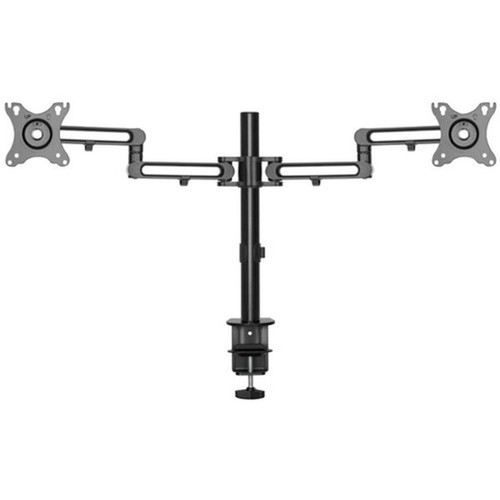 StarTechcom Desk Mount Dual Monitor Arm - Ergonomic VESA Compatible Mount for up to 32 inch Displays - Desk  C-Clamp - Articulating ARMDUAL3
