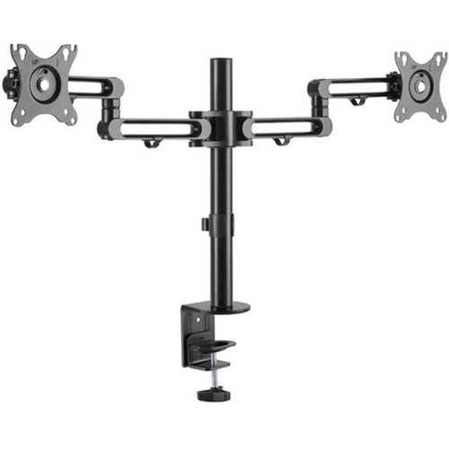 StarTechcom Desk Mount Dual Monitor Arm - Ergonomic VESA Compatible Mount for up to 32 inch Displays - Desk  C-Clamp - Articulating ARMDUAL3