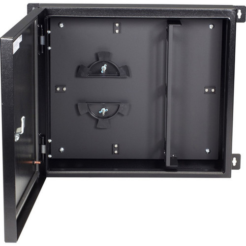 Black Box JPM4000 Series NEMA-4 Rated Fiber Optic Wallmount Enclosure - 4-Slot - For LAN Switch Patch Panel - Wall Mountable - Steel JPM4000A-R2
