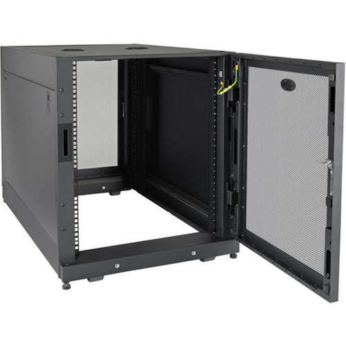 Tripp Lite 14U SmartRack Deep Server Rack - 42 in Depth Doors  Side Panels Included - For Server Patch Panel LAN Switch - 14U x x SR14UBDP