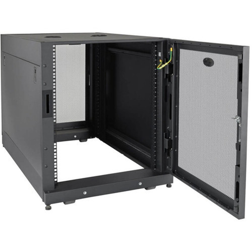 Tripp Lite 14U SmartRack Deep Server Rack - 42 in Depth Doors  Side Panels Included - For Server Patch Panel LAN Switch - 14U x x SR14UBDP