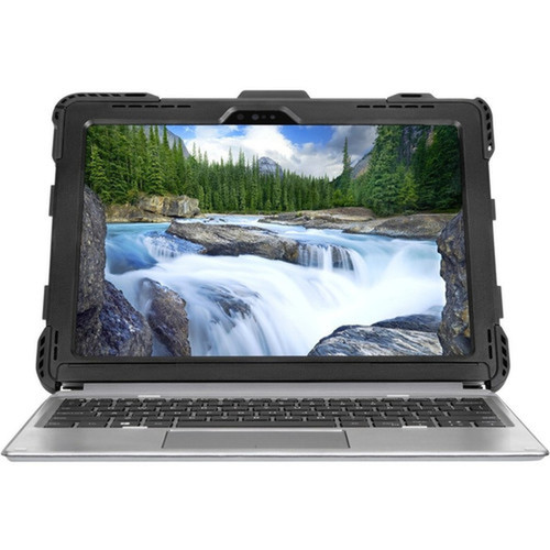 Targus Rugged THZ799GLZ Rugged Carrying Case Dell Latitude 7200 Tablet PC Notebook Tablet - Black - Drop Resistant Dust Resistant THZ799GLZ