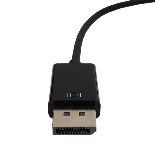 6 Inch Active DisplayPort 1.2 Male To HDMI Female Adapter 4K Compatible Black FN-AD-DP-HDMI2-A