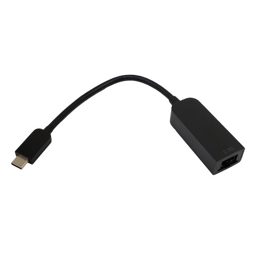 USB Type-C To 2.5 Gigabit Ethernet Adapter For High Speed Wired Network Connectivity Black FN-AD-UC-GE02