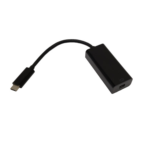 USB 3.1 Type C to Mini DisplayPort (1.2) 4K@60Hz Adapter - DP 1.2 Alt Mode - Black