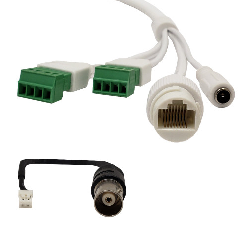 Outdoor Dome IP Camera With Varifocal Lens And IR Range IP67 Rated White FN-CA-2280V-WH