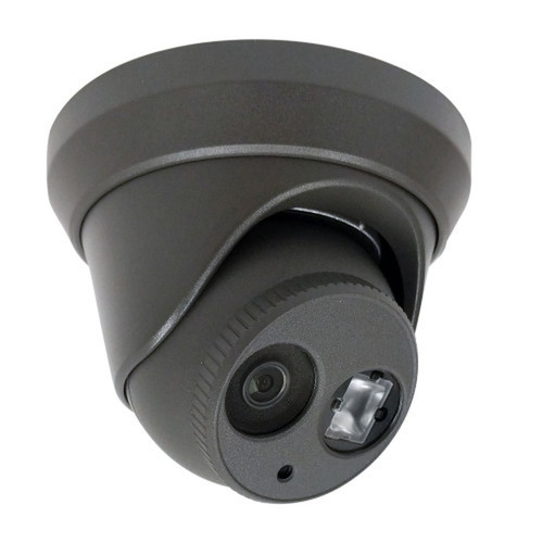 2MP Turret Camera - 28mm Fixed Lens - Smart IR with 40m Range - IP67 Rated - Grey
