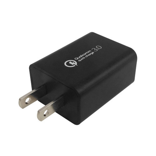 USB Wall Charger - Qualcomm Quick Charge 30 - Black