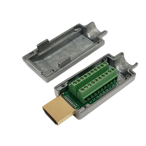HDMI Male Screw Down Field Termination Connector Kit For Onsite Cable Terminations FN-CN-HDMI-SD