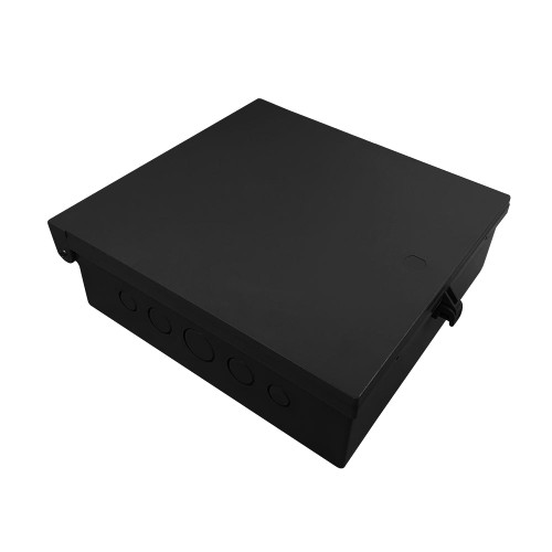 Non Metallic Indoor Outdoor Enclosure Box 11 X 3.5 Inches NEMA Rated Black For Equipment Protection Indoor/Outdoor Non-Metallic FN-EB-1111-BK