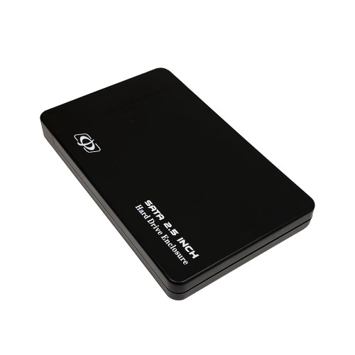 2.5 Inch External Hard Drive Enclosure USB 3.1 Type C Black Slim Portable Case FN-HDE-200