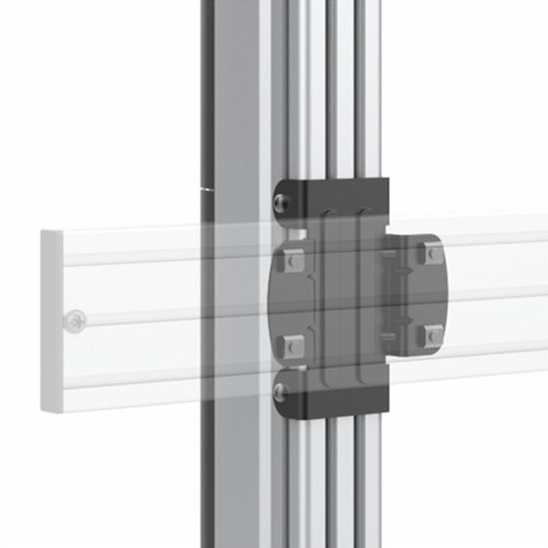 Video Wall Joining Collar For Secure Column Connection And Modular Display Alignment Floor Stand FN-MT-1610-J