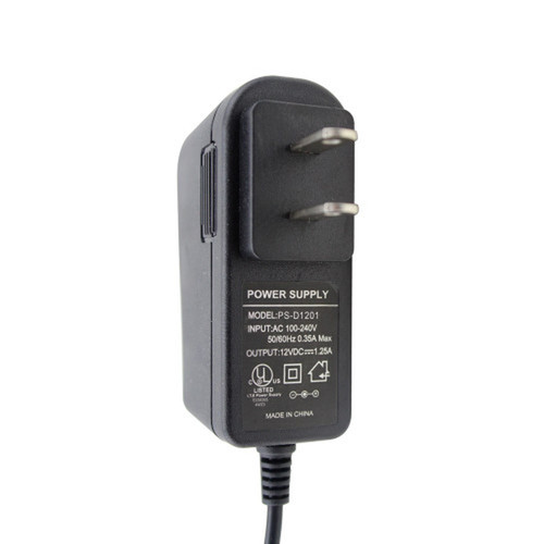 DC Power Supply - Input 120V  240V - Output 12V 1A - cULus