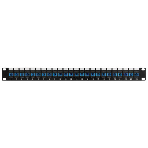 24 Port SC Singlemode Simplex Patch Panel 19 Rackmount SC/SC FN-PP-FO604-24